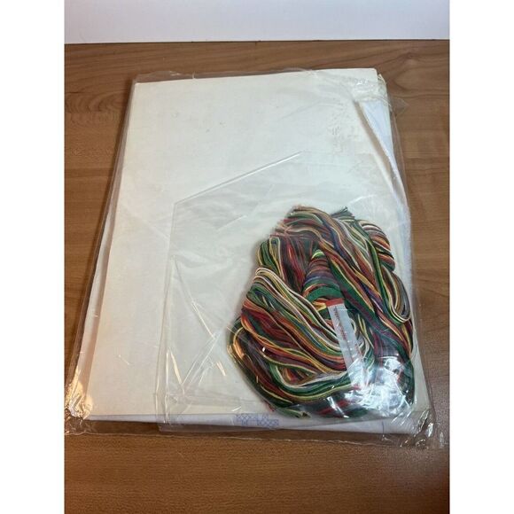 Bucilla Christmas Music Stamped Cross Stitch Table Runner - Picture 4 of 6